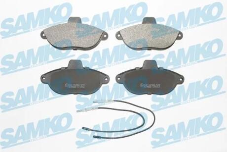 Тормозные колодки перед. дисковые Citroen/Fiat/Peugeot Dispatch/Evasion/Jumpy/Scudo/Ulysse/806/Expert SAMKO 5SP346