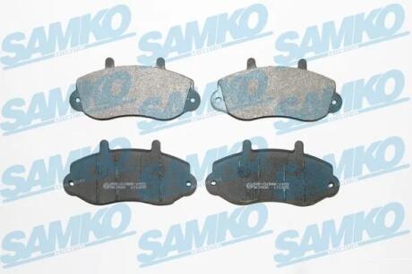 Колодки передние, 98-06 R15 (тип BENDIX) SAMKO 5SP663