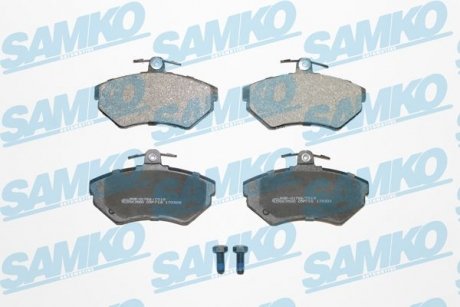 Колодки тормозные SAMKO 5SP718 (фото 1)
