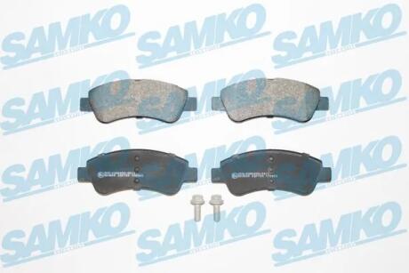 Колодки передние, 01- (тип Bosch) SAMKO 5SP789