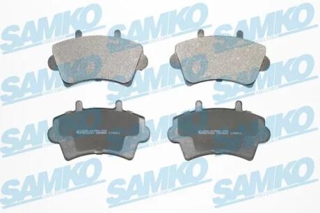 Колодки передние, 98-06 R16 (тип BOSCH) SAMKO 5SP884