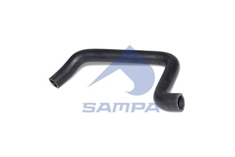 Патрубок водяний SPR ОМ601/602 (масл.радіатор-блок) нижній SAMPA 010.349