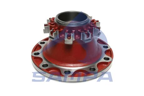 Ступица колеса, DAF, 25/125x125/388/207,8, Ступица без подшипников SAMPA 050.2881