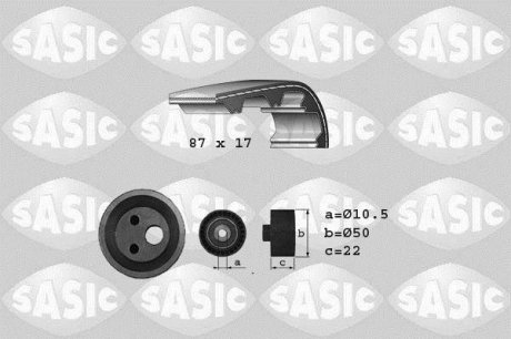 Комплект ременя ГРМ, Renault Clio, Kangoo 1.2 97- SASIC 1754006 (фото 1)
