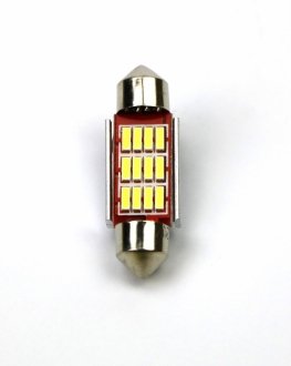 Лампа світлодіодна T11 Festoon T11x41 12LEDs canbus (1шт) SHAFER SL4011