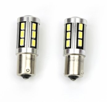 Лампа світлодіодна S25 BAY15D 18LEDs canbus (1шт) SHAFER SL4101