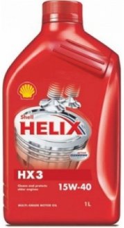 Масло моторное Helix HX3 15W-40 (1 л) SHELL 550039969
