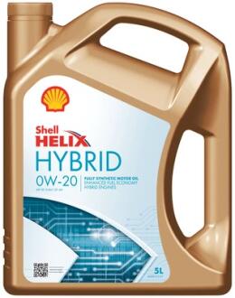 Масло двигателя 5L Helix Hybrid 0W-20 SHELL 550056725