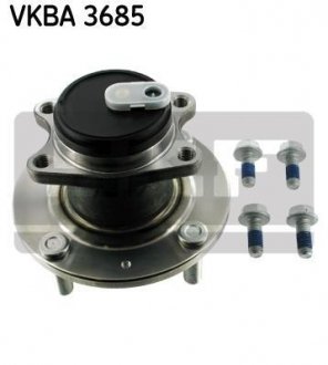 Піднипник маточини колеса з елементами монтажу SKF VKBA 3685 (фото 1)
