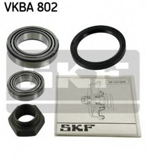 Подшипник передней ступицы, 2.0-2.7 SKF VKBA 802 (фото 1)