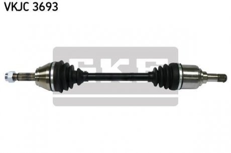 Піввісь передня ліва, (634mm, 22/22z) FIAT Doblo 1.6 01- SKF VKJC 3693 (фото 1)