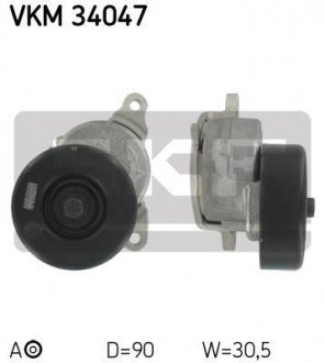 Натяжний ролик SKF VKM 34047