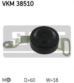 Ролик натяжной, 0.7/0.8CDI 01- (60x18mm) SKF VKM 38510