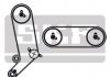 Роликовый модуль натяжителя ремня (ролик, ремень) VKMA 01271