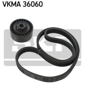 Комплект ремня ГРМ SKF VKMA 36060 (фото 1)