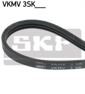 Ремінь поликлиновый 3SK863 (Elastic) MINI One D 1,4 -06 SKF VKMV 3SK863 (фото 1)