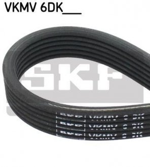 Ремінь поликлиновый 6DK1841 SKF VKMV 6DK1841 (фото 1)