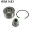 FIAT Подшипник передней ступицы PUNTO 55 1.1 93- SKF VKBA 3413 (фото 1)