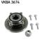 BMW Подшипник передн.Mini Cooper,One 01- SKF VKBA 3674 (фото 1)