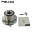 Ступица с подшипником переднего колеса, Ford Focus, Mondeo 07-15 SKF VKBA 6585 (фото 1)
