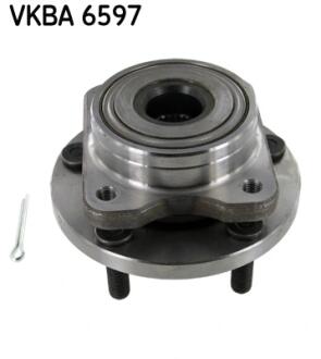 Ступица колеса (с подшипником) передняя CHRYSLER VOYAGER III-IV/DODGE CARAVAN III-IV 95-08 SKF VKBA 6597