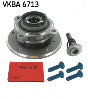 Комплект подшипника ступицы колеса SKF VKBA 6713