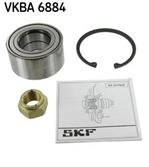 Подшипник передней ступицы (40x76x38), Mitsubishi Colt V 00- SKF VKBA 6884