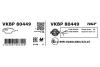 Комплект гальмівних колодок, дискове гальмо SKF VKBP 80449 (фото 3)