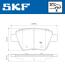 Комплект гальмівних колодок, дискове гальмо SKF VKBP 90070 (фото 2)