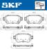 Комплект гальмівних колодок, дискове гальмо SKF VKBP 90497 A (фото 2)
