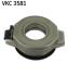 NISSAN Подшипник выжимной ALMERA 2.2D 00- SKF VKC 3581 (фото 1)