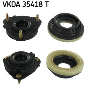 FORD К-кт. (2шт.) подушка переднего амортизатора + подшипником Mondeo ||| 00- SKF VKDA 35418 T (фото 1)