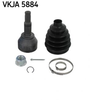 ШРУС со смазкой в комплекте SKF VKJA 5884
