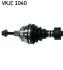 FORD Полуось GALAXY 1.9TDI 96-00 лев. ABS SKF VKJC 1040 (фото 2)