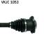Вал приводний VAG SKF VKJC 1053 (фото 3)
