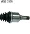 Привідний вал SKF VKJC 3305 (фото 3)