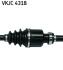 Піввісь SKF VKJC 4318 (фото 3)