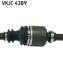 Полуось SKF VKJC 4389 (фото 3)
