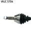 Полуось SKF VKJC 5704 (фото 2)
