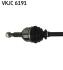 Полуось SKF VKJC 6191 (фото 2)