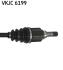 Полуось SKF VKJC 6199 (фото 3)