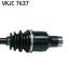 Полуось SKF VKJC 7637 (фото 3)