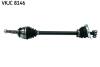 Полуось левая 690mm с ABS Logan,Sandero 04- 23зуба SKF VKJC 8146 (фото 1)