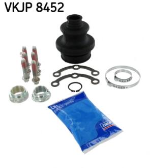 Пыльник ШРУС + болты + скоба + гайки + хомуты + смазка DB124 SKF VKJP 8452