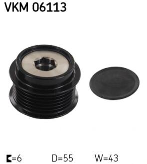 Шків генератора SKF VKM 06113