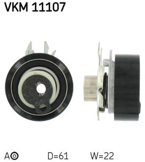Ролик модуля натяжителя ремня SKF VKM 11107 (фото 1)