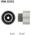 SKF FIAT Натяжной ролик UNO,DUNA,PUNTO 1,4-1,7D 83- VKM 22151
