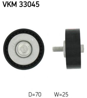 CITROEN Натяжной ролик PEUGEOT 2.0HDi-2.2TD SKF VKM 33045 (фото 1)