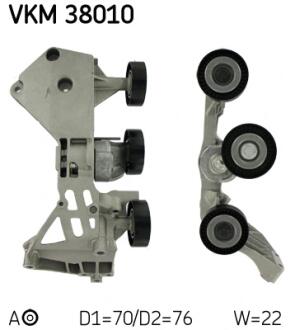 Роликовый модуль натяжителя ремня SKF VKM 38010