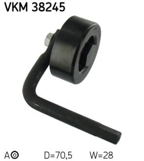 Ролик модуля натяжителя ремня SKF VKM 38245